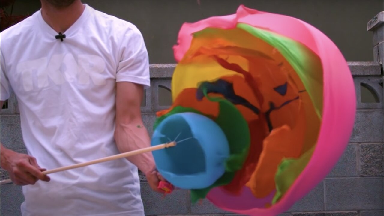 Our most insane Balloon popping video (Information hubb)