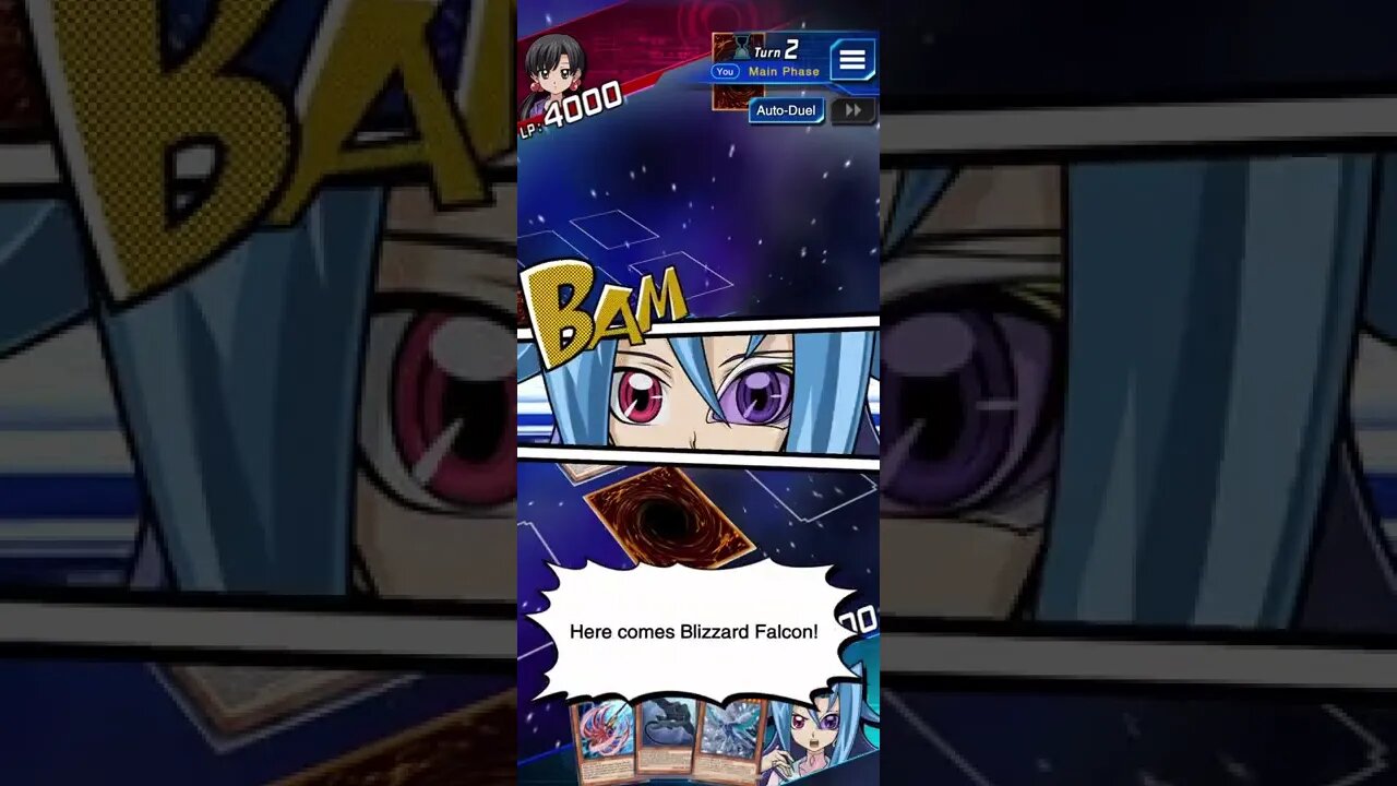 Yu-Gi-Oh! Duel Links - Rio Summons Blizzard Falcon! (Rio Event SR Card Reward)