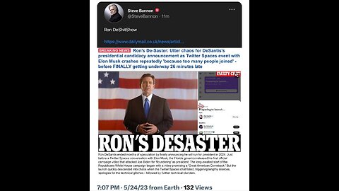 Ron Desantis Announces 2024 Presidential bid