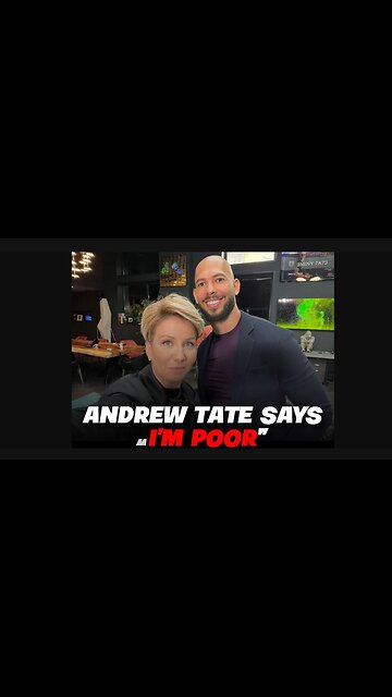Tate shuts CNN reporter - "I AM POOR" 🤣