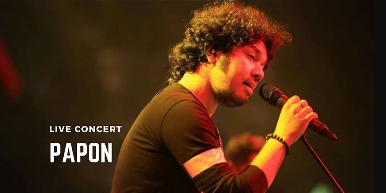 Papon Singing Live 3