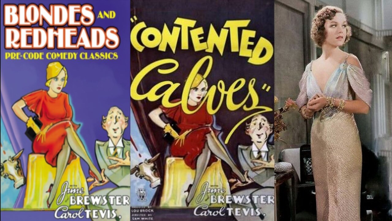 CONTENTED CALVES (1934) June Brewster, Carol Tevis & Grady Sutton | Comedy | B&W