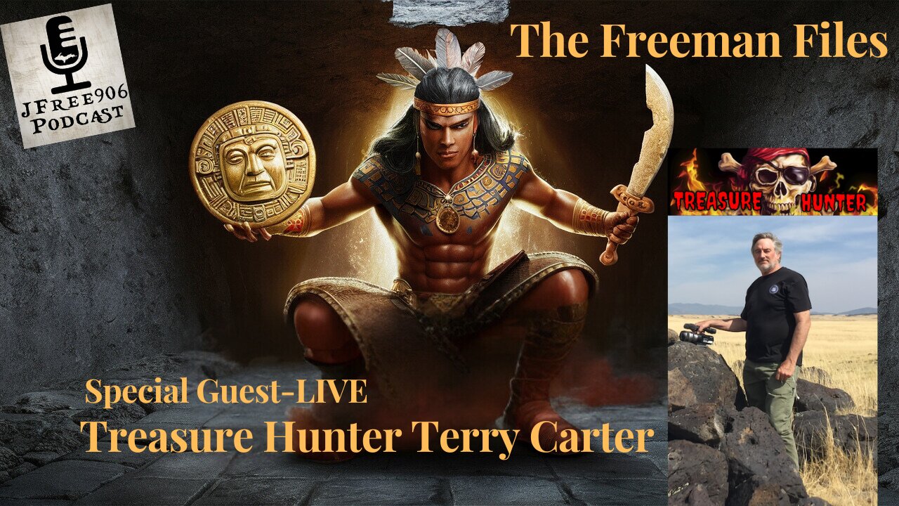 Legendary Treasure Hunter Terry Carter Shares Aztec Gold Research!