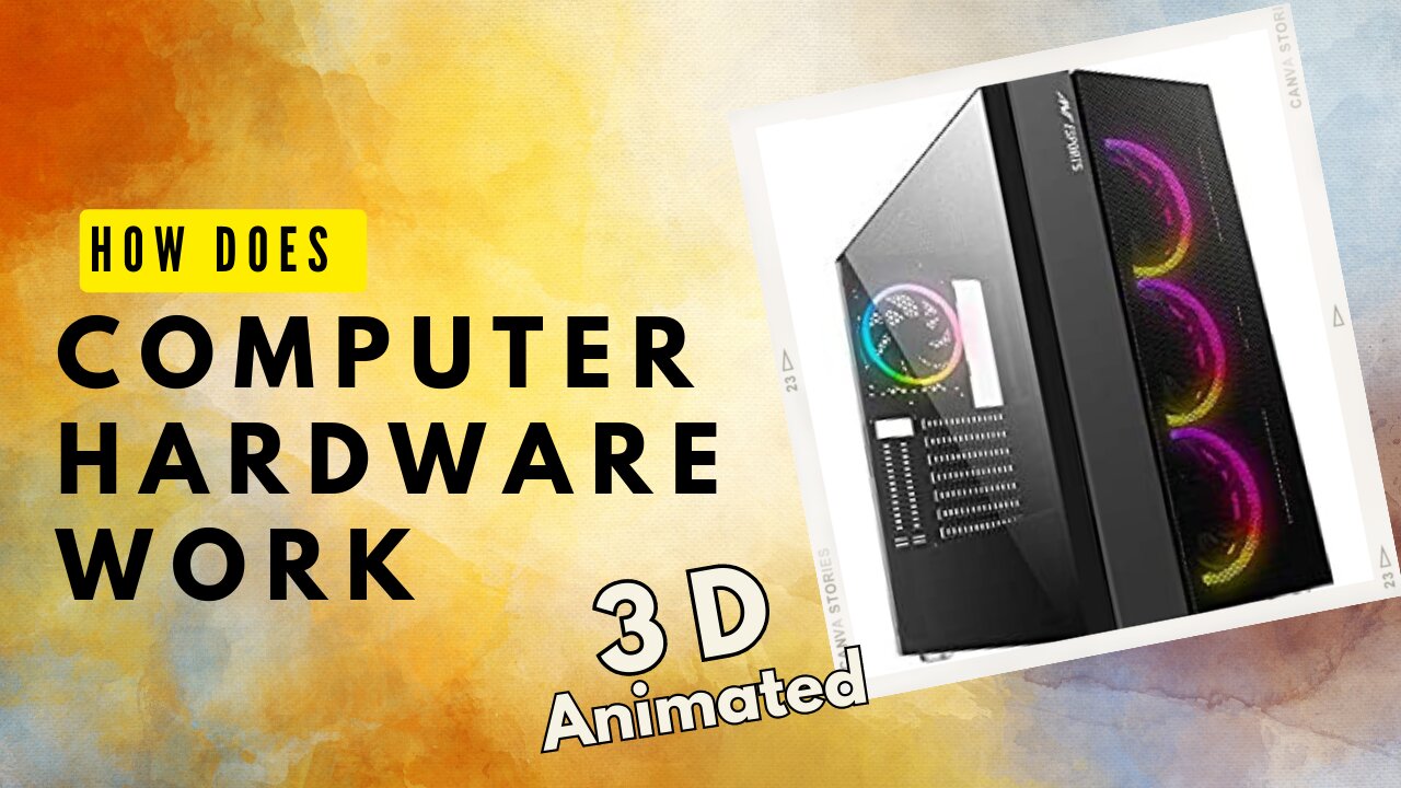 How does Computer Hardware Work 3D Animated