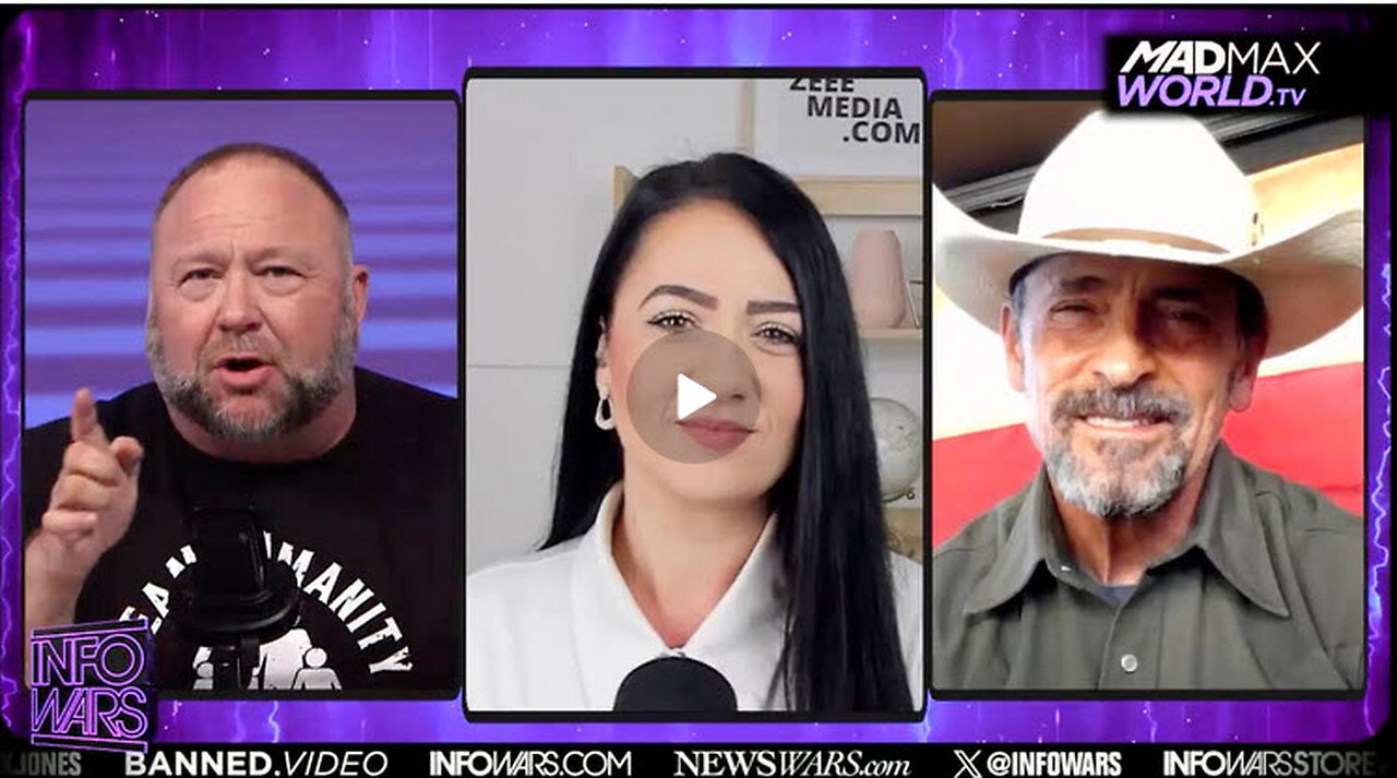 BREAKING: Alex Jones, Maria Zeee, Dr. Pete Chambers - Texas Border Convoy Provocateurs Identified