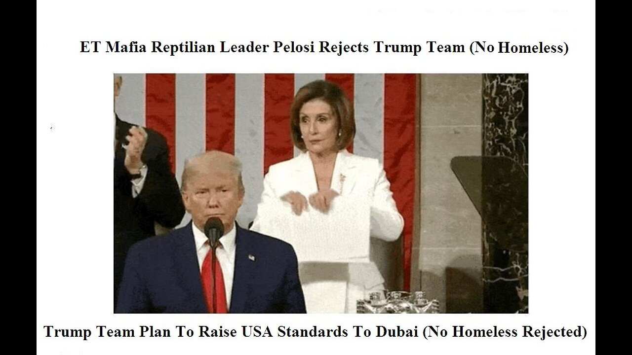 Intro to Grays Part-9 Pelosi Rejects Trump's no homeless