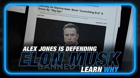 LEARN WHY ALEX JONES IS DEFENDING ELON MUSK: WE HAVE TO BE READY TO WIN