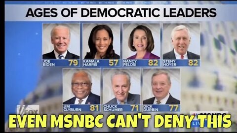 Even MSNBC ADMITS Biden and Democrats are too old to Govern Effectively