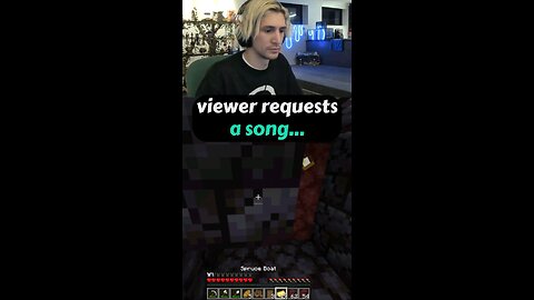 xQc trolled by viewer's song request..😭