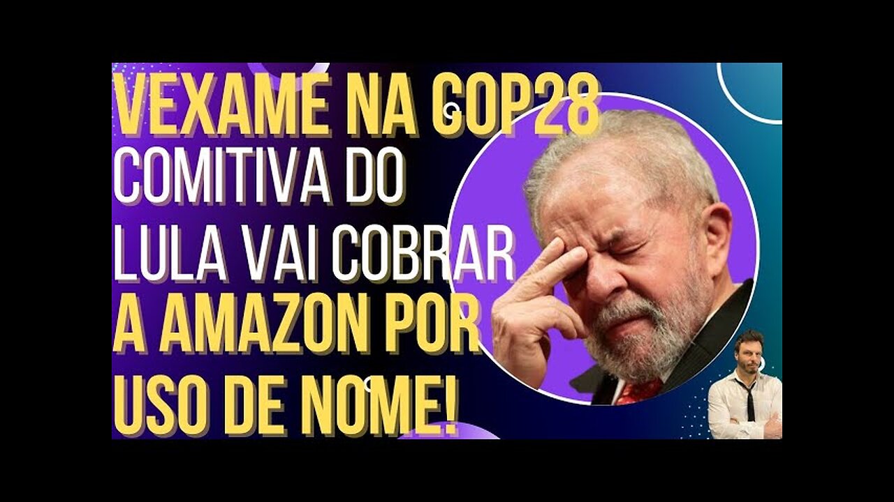 OI LUIZ - 1:34 / 5:09 VERGONHA MUNDIAL: Comitiva do Lula quer cobrar a Amazon por uso de nome!