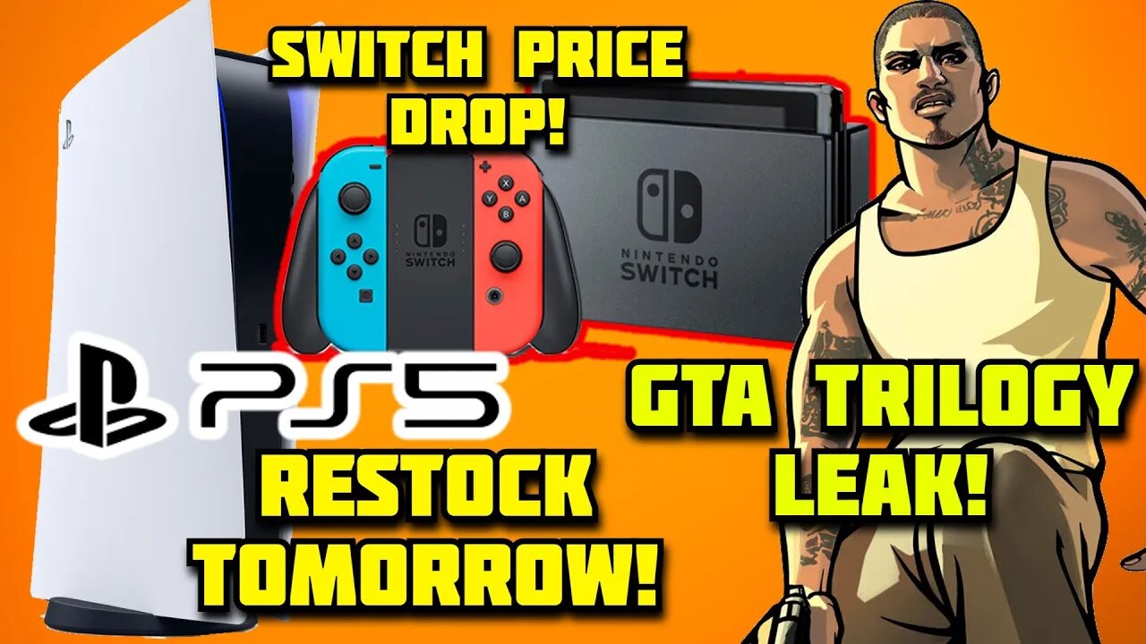 PS5 Scalpers LOSING MONEY! Nintendo Switch Gets BIG Price Drop! HUGE GTA TRILOGY LEAKS! & MORE!