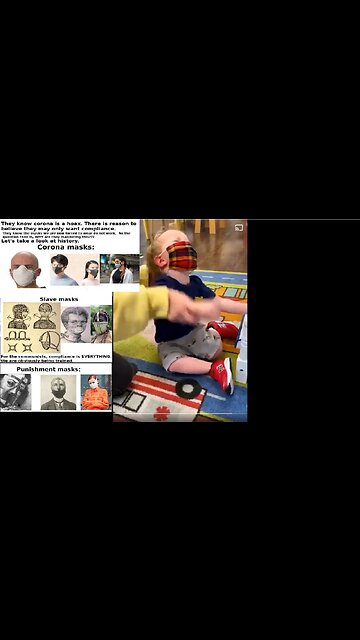 They masked toddlers. They did it in the name of science. It was not science. It was evil.