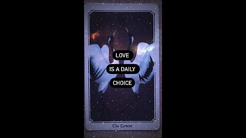 MEDITATION #love #choice #priviledge #chooselove #tarot #tarotary #dailycard