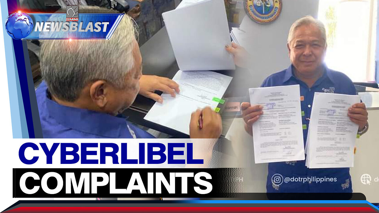 Transport Sec. Bautista, naghain ng cyberlibel complaints vs Manibela chairperson, dating journalist