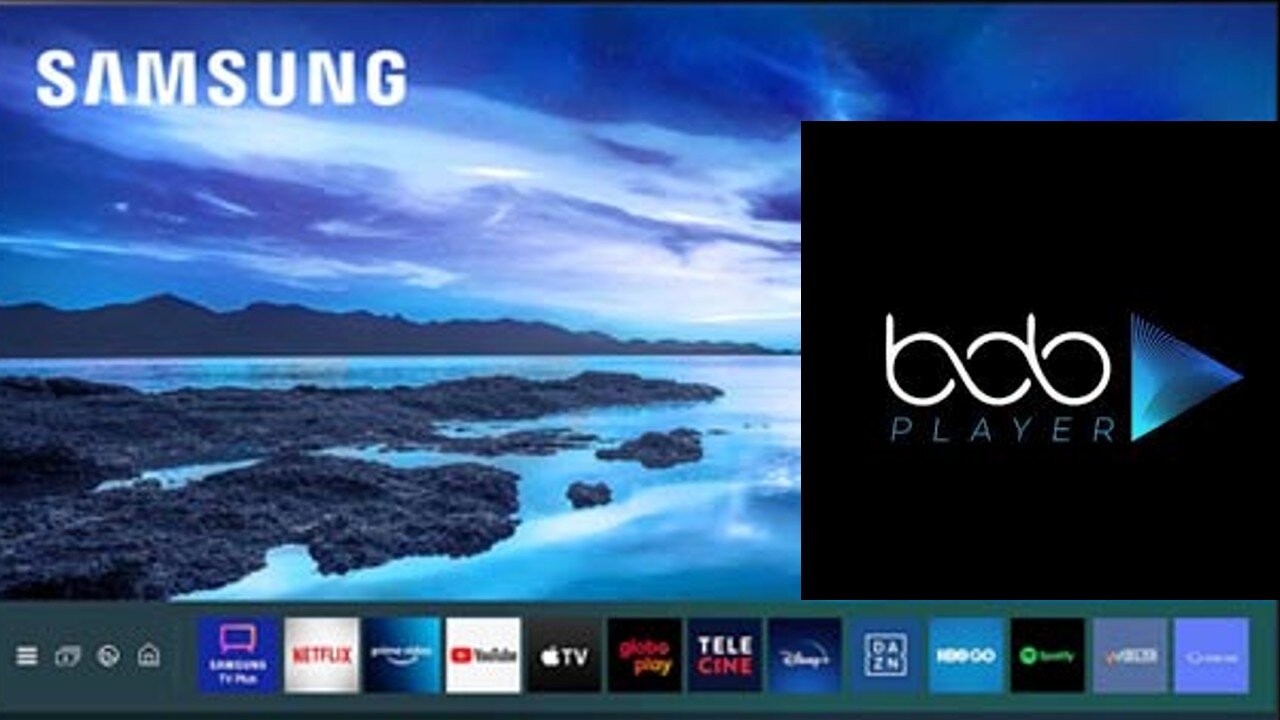 BOB PLAYER IPTV tv Samsung