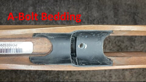 Browning A-Bolt - Pillar & Glass Bedding