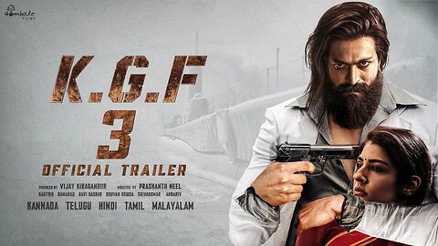 KGF Chapter 3 official trailer