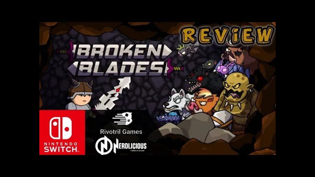 🎮 GAMEPLAY! Jogamos BROKEN BLADES no Nintendo Switch, será que ele é bom? Confira nossa Gameplay!