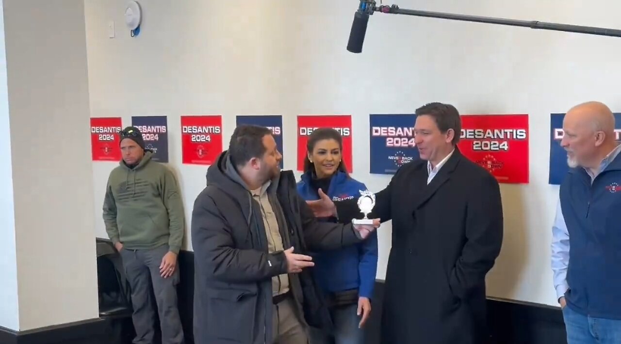 DeSantis Handed a Participation Trophy in Iowa