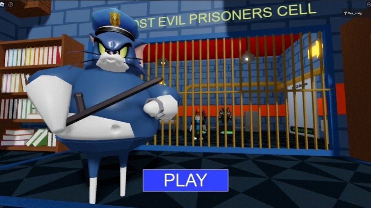 Tom And Jerry Barry's Prison Run