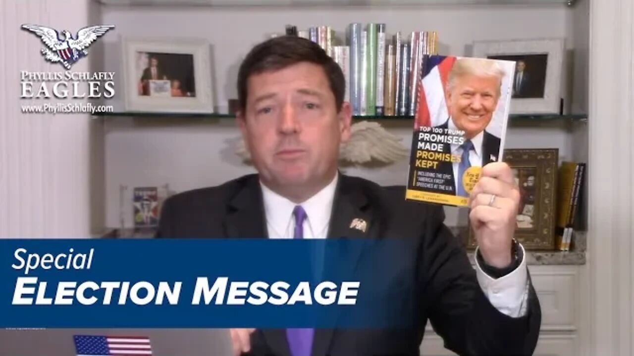 Election Message | Ed Martin, Phyllis Schlafly Eagles