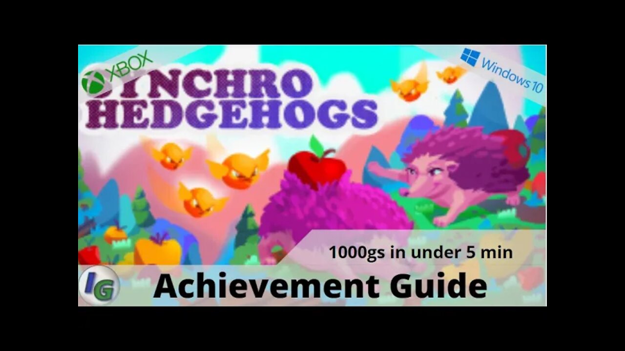 Synchro Hedgehogs 100% Achievement Guide on Xbox & Win10