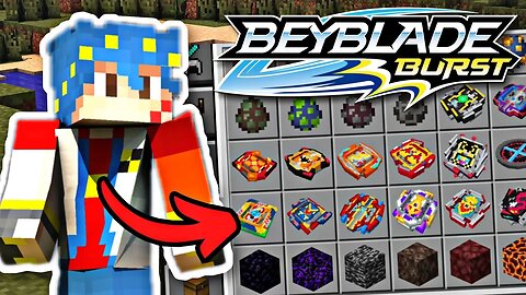 BEYBLADE BURST no MINECRAFT