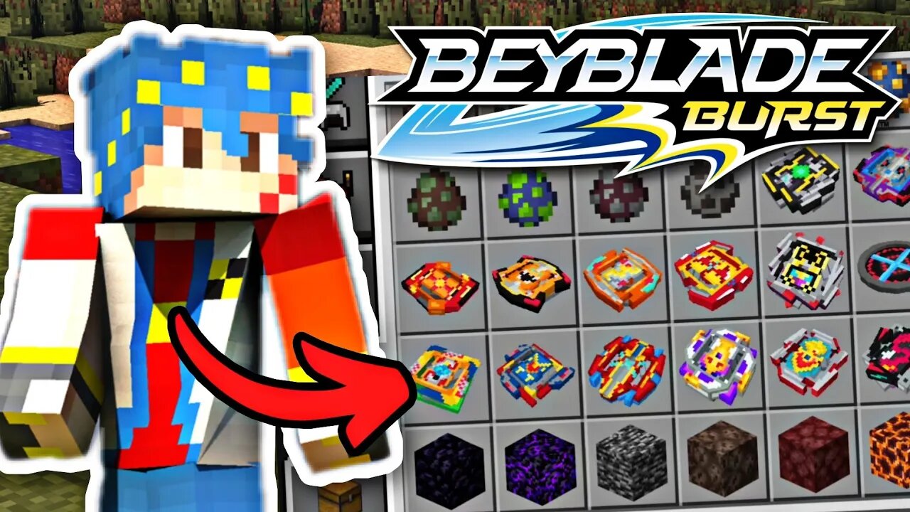 BEYBLADE BURST no MINECRAFT