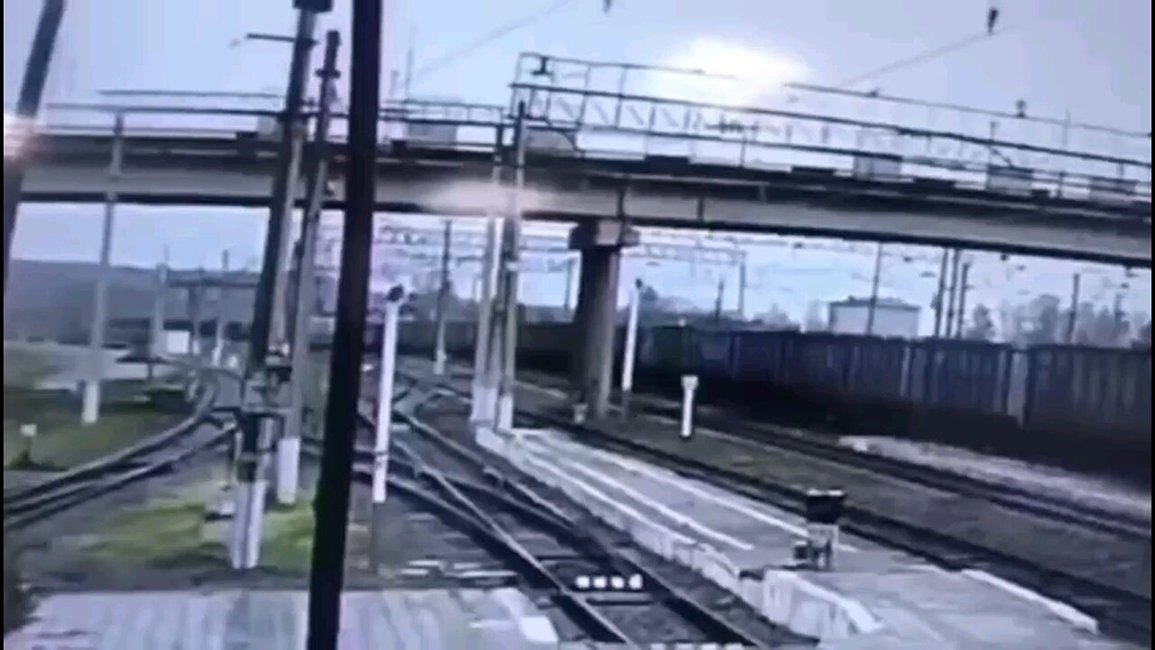 ⚡🚨 BREAKING Russia: The moment of the bridge collapsed in the Smolensk region