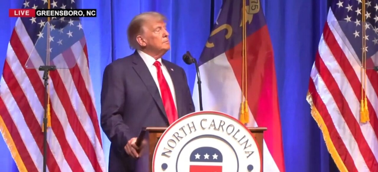 Donald J. Trump Speaks at NC GOP Convention