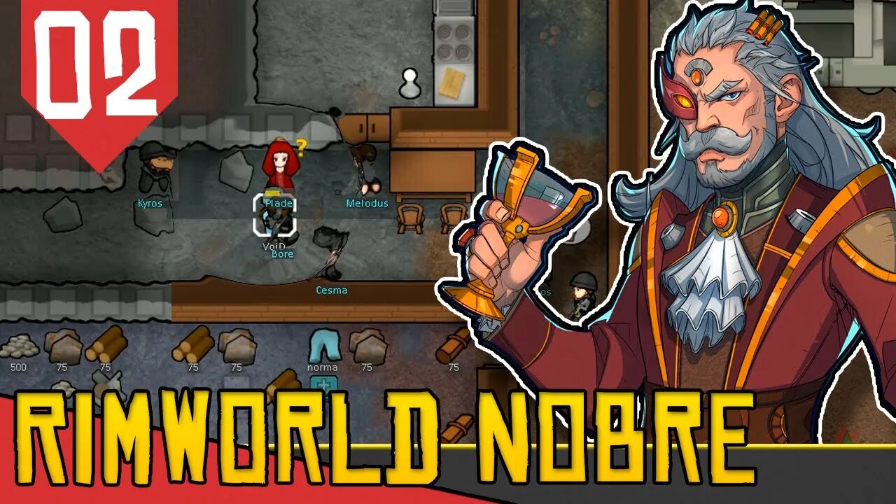 Meu Primeiro TITULO despertou Poderes PSIONICOS - Rimworld Royalty Base Aberta #02 [Português PTBR]