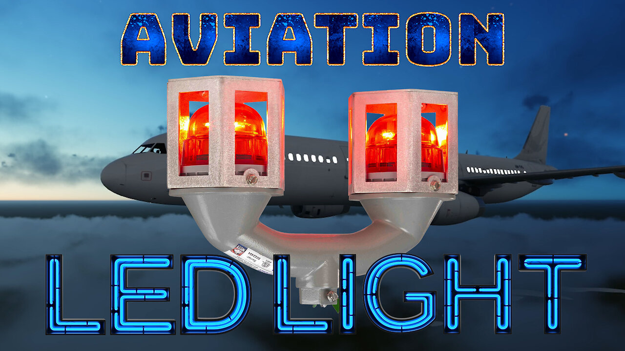 Aviation Low Intensity LED Light - FAA Compliant - Red