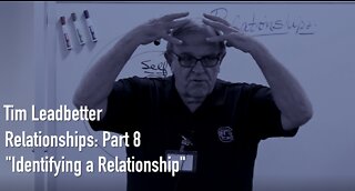 Part 8: Identifying a Relationship