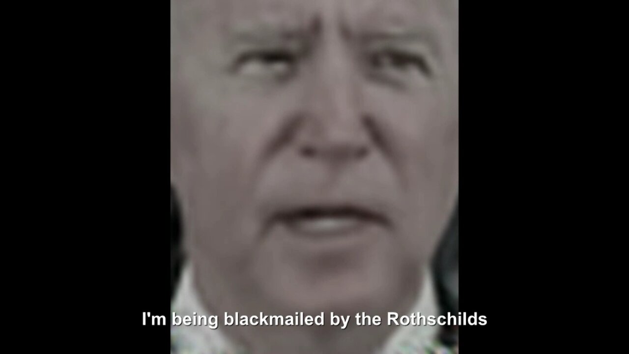 Biden - I'm being blackmailed