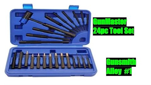 BEST GUNSMITHING TOOL SETT ON THE MARKET !!!!!!!!!!!!! Gunmaster 24pc Tool Set Gunsmith Alley #1