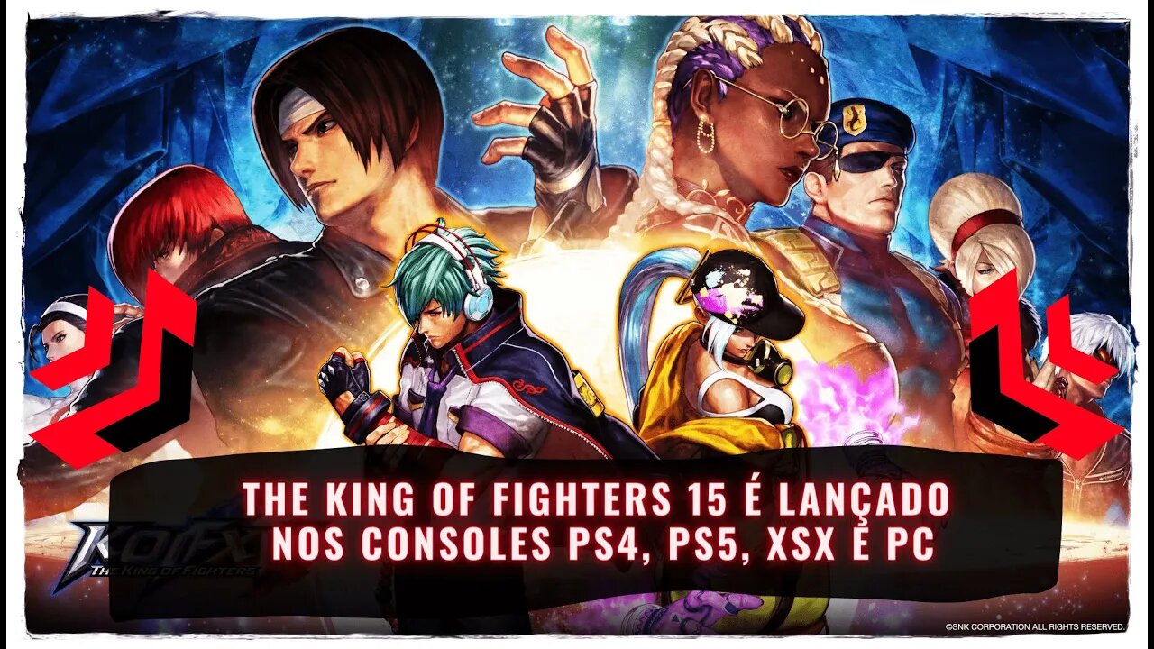 The King of Fighters 15 PS4, PS5, Xbox Series e PC (Jogo de Luta Já Disponível)