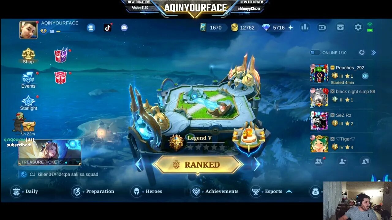 No.1842 World Rank, No.2 In CA, No.1 In OC, No.1 In Local Server, QUEEN VEXANA LETS GO!!!