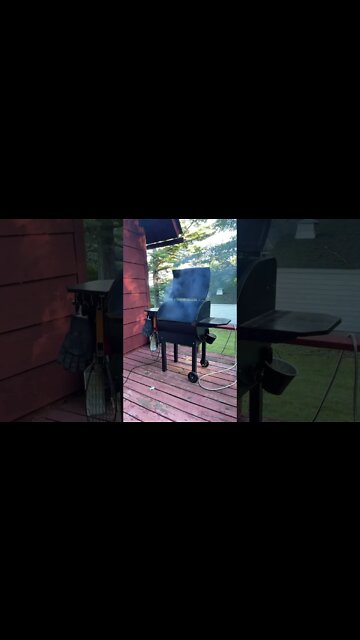 Grilling on Labor Day.