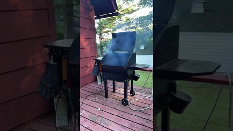 Grilling on Labor Day.