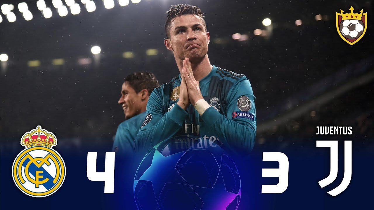 Highlights Juventus 3-4 Real Madrid🔥►Ronaldo destroys Juve 🤯 ●Champions League[2018]Quarter-finals 💓