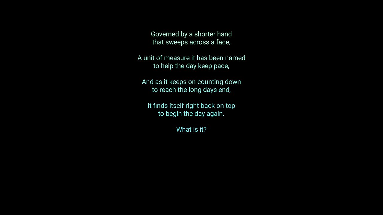 Riddles 101-20