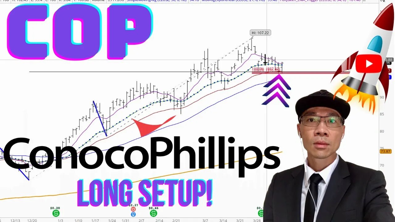 ConocoPhillips $COP - Potential Support ~$97 Will It Hold for More Upside in Oil & Gas? 🚀🚀