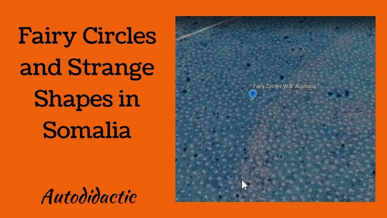 Fairy Circles and Strange Shapes in Somalia