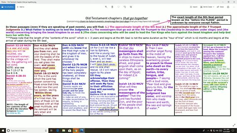 Old Testament chapters that go together