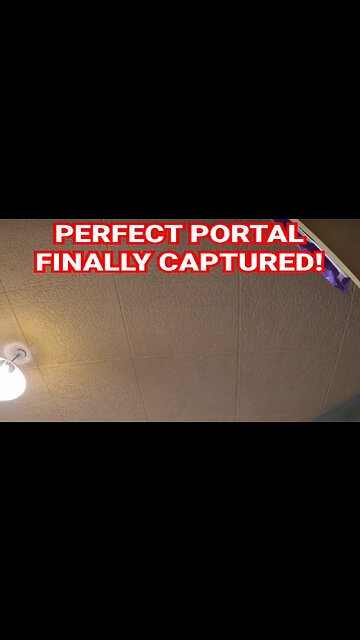 Finally Captured a Whole Portal Opening on Camera!