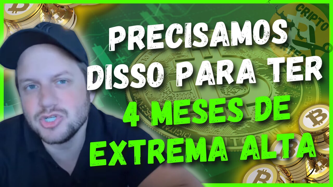 SE ISSO ACONTECER, O DÓLAR PODE FAZER O BITCOIN TER 4 MESES DE ALTA!