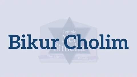 Bikur Cholim Class