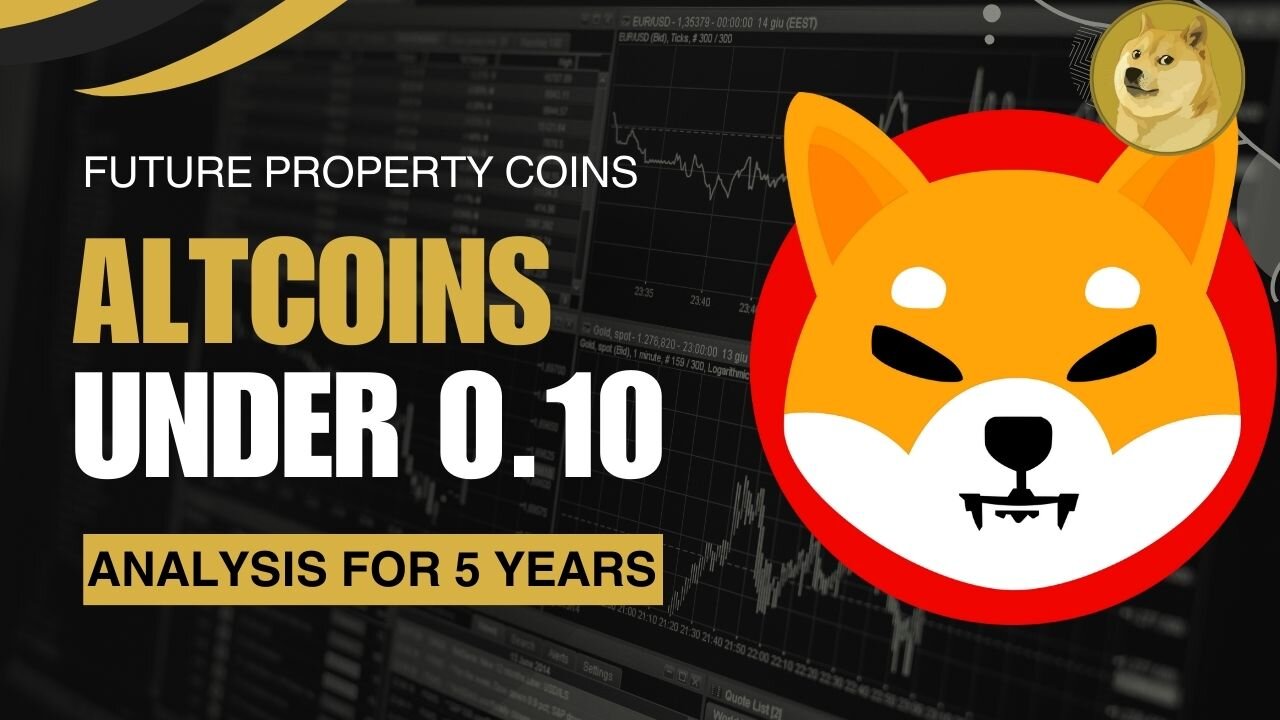 💰 Top 10 Future Property Altcoins Under $0.10! 🚀 Cryptocurrency Bull Run Picks