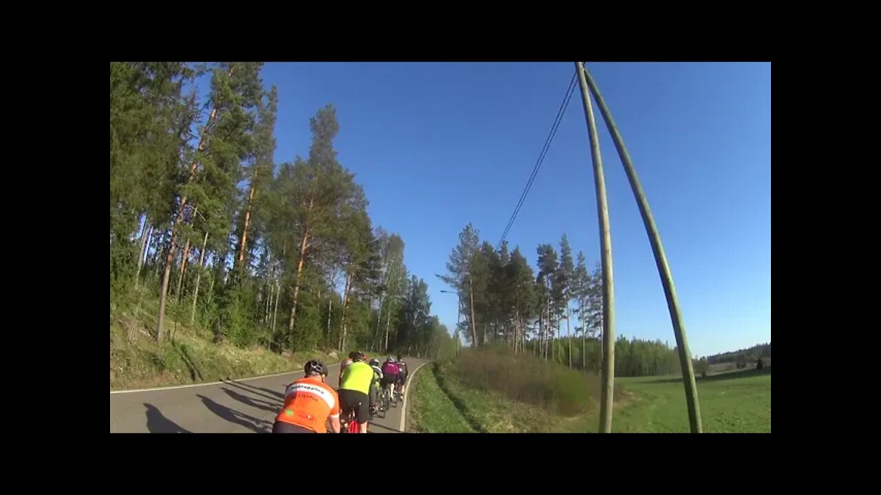 Kauden eka porukkalenkki - Season opening group ride 24.5.2022
