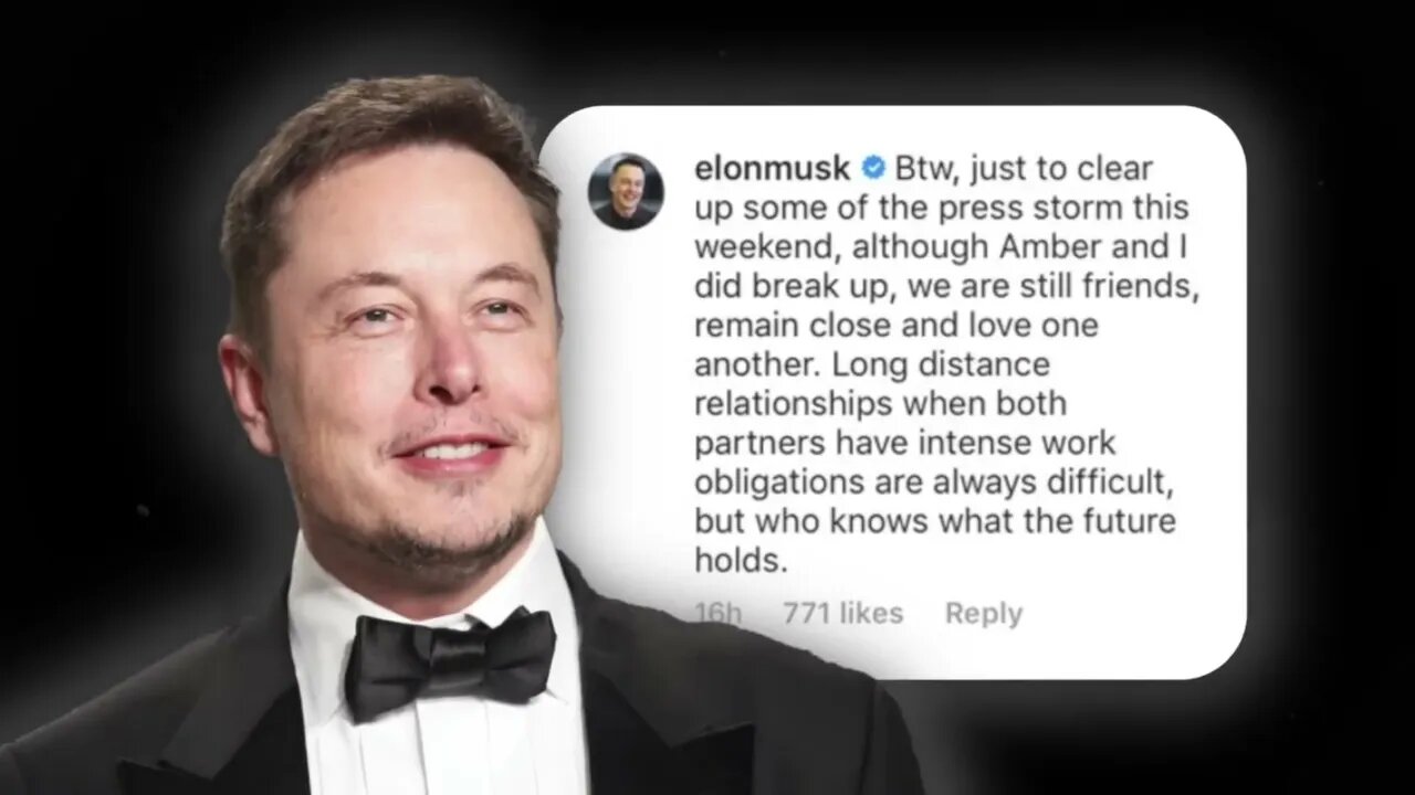 Elon Musk Finally Speaks Out About Amber Heard's Lies